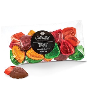 Autumn Leaves-Foiled Milk Chocolates
